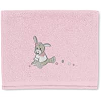 Sterntaler Toalla infantil para manos Chica Emmi- Edad: a partir de 0 meses- 30 x 50 cm- Rosa